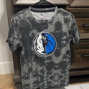 NBA Black and Blue Kids Short Sleeve Tee